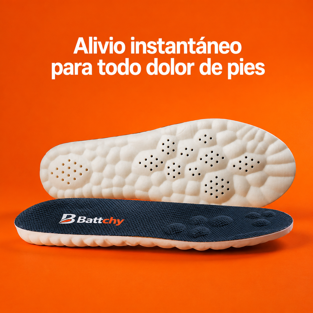 Battchy™ Plantillas Confort Total — Soporte para Talones Cansados